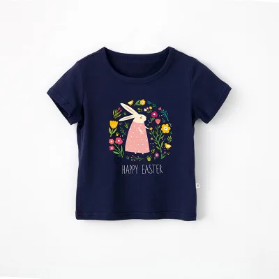 VIDMID/Футболка для девочек летняя одежда Повседневное мультфильм малыш футболки Одежда для девочек короткий рукав детские футболки 4018 40 - Цвет: as photo