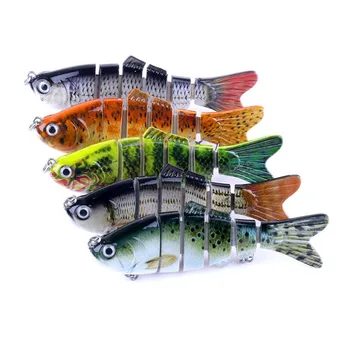 

2018 6 Segment Swimbait Lures Crank baits Baits Hard Bait Fishing Lures Safety & Survival Z928