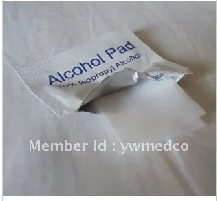 Одноразовые салфетки для инъекций 600 шт./лот|prep pads|alcohol prep padalcohol wipes |