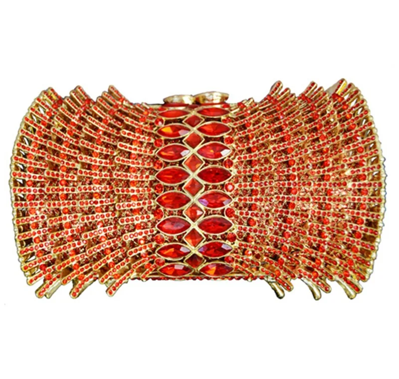 XIYUAN Woman Evening bag Women Diamond Rhinestone Clutch Crystal Chain Shoulder Small Purse Wedding Purse Party Evening Bags red XIYUAN Woman Evening bag Women Diamond Rhinestone Clutch Crystal Chain Shoulder Small Purse Wedding Purse Party Evening Bags red