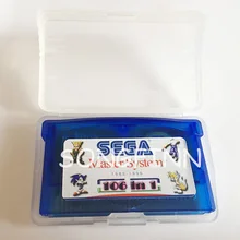 Без повтора 106 в 1 классические игры коллекционный картридж для 32 битных игр с аркадной классикой/Earthworm Jim/Mortal Kombat123 и т. Д