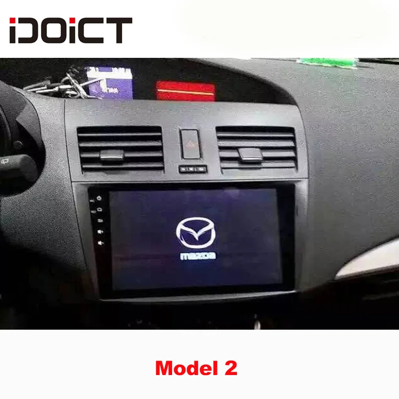 Sale IDOICT Android 8.1 Car DVD Player GPS Navigation Multimedia For Mazda 3 Radio 2004-2013 car stereo wifi 5