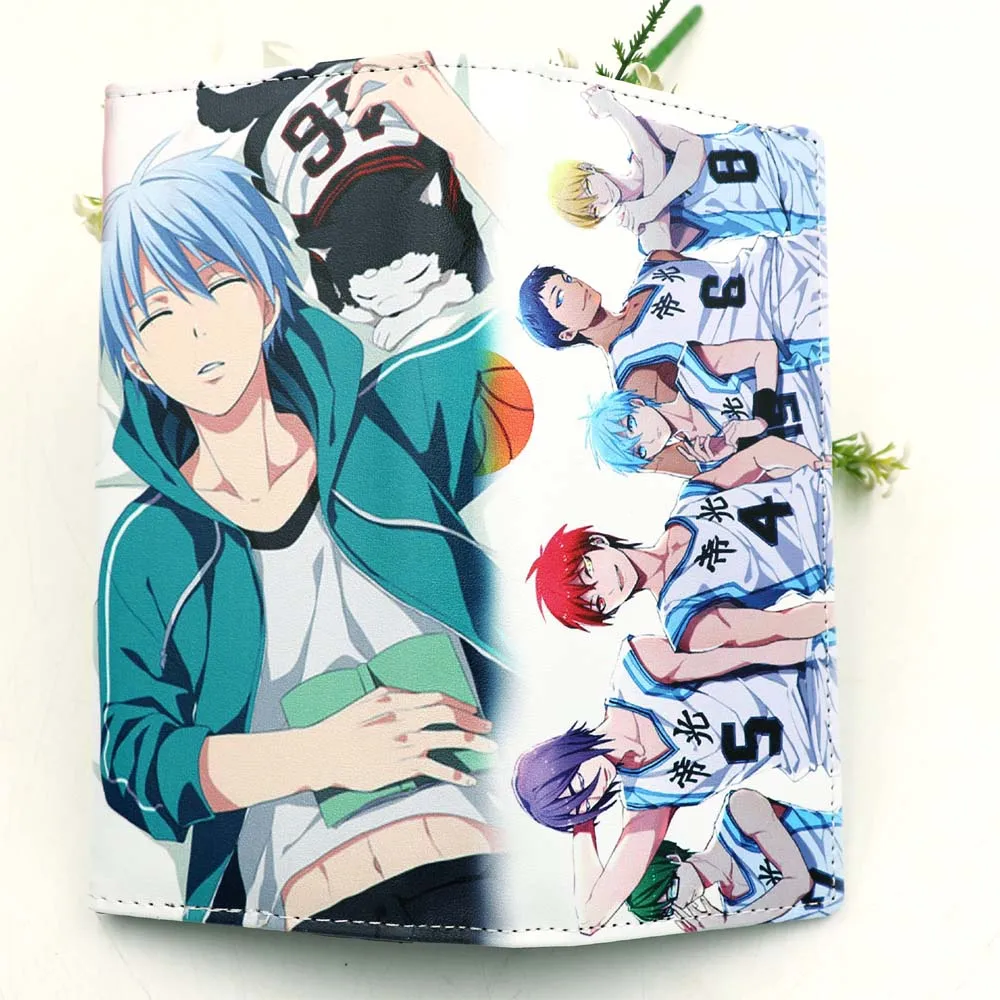 

Kuroko no Basket Anime Long Synthetic Leather Wallet Sunspot basketball Card Holder Purse Kuroko Tetsuya/Kagami Taiga Money Bag