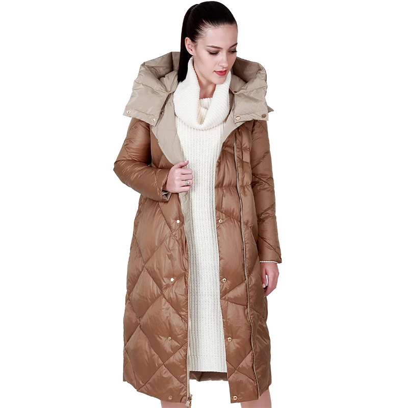 Women's Winter Jacket Down Coat Khaki Parka Femme Luxury Women Jacket