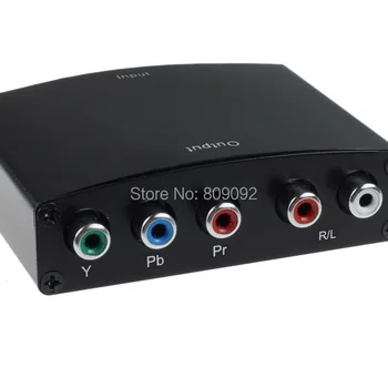 

HDMI To Video YPbPr R/L Component HD Audio HDTV Converter Adapter For PS3 TV STB