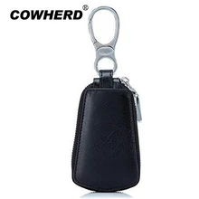 Брендовый кошелек для ключей от машины из натуральной кожи, мужской держатель для ключей, органайзер для ключей, Женский чехол для ключей на молнии, сумка, кошелек