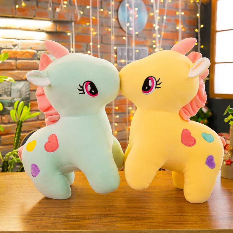25 40 см чучело куклы Baby Kawaii мультяшный Радужный Единорог детские плюшевые игрушки