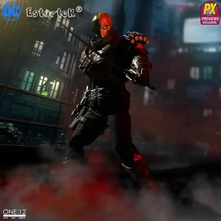 Estartek Mezco 1/12 6 дюймов Deathstroke Sneak Secret Action PX Ограниченная серия Коллекция фигурка для фанатов подарок на праздник