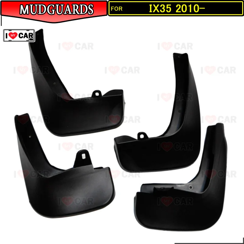 

Mudguard for Hyundai IX 35 2010- mud flaps car 4 pcs splash guards mud flap car styling decoration exterior protect