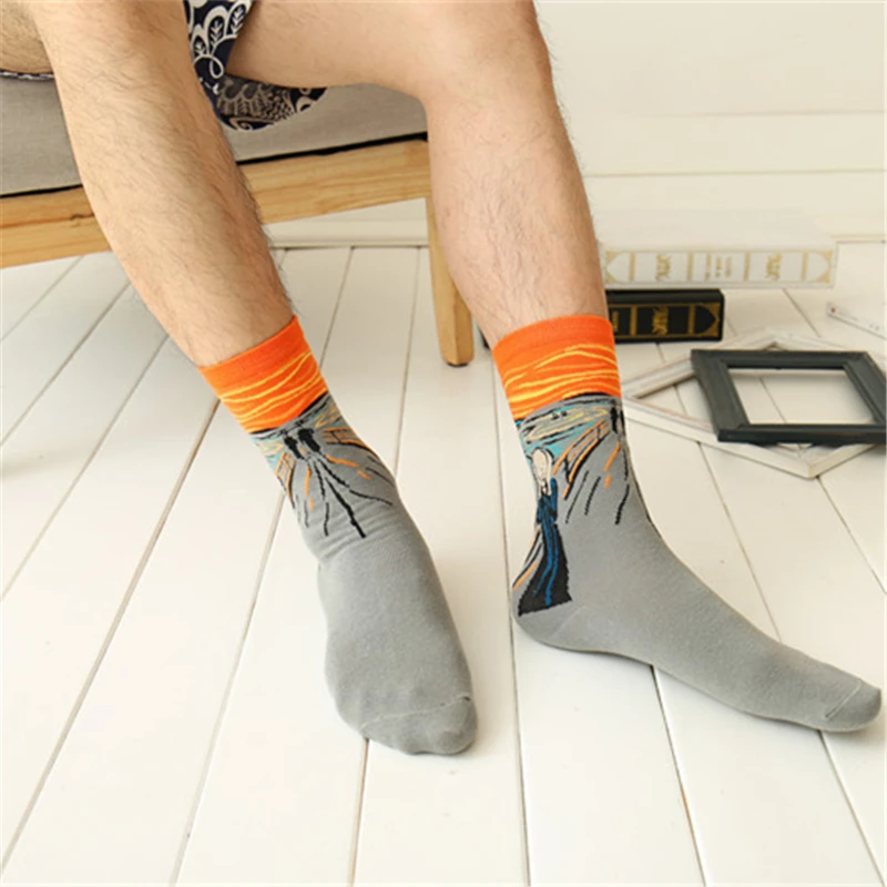 

2018 New Design Women Vintage Mid Tube Socks Fashion Cozy Socks High Quality Girls Fitness Sock Hot Selling Men Popsocket
