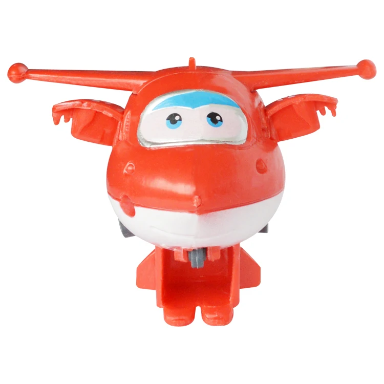 12pcs/set 7cm Super Wings Mini Airplane Robot Baby Toys Action Figures Super Wing Transformation Animation for Children Gift