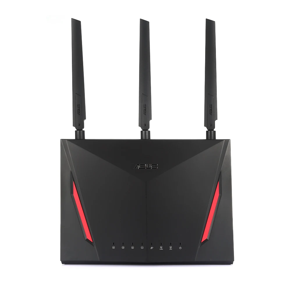 

ASUS RT-AC86U 2900Mbps Wireless Wifi Router Dual Core 512MB RAM 256MB ROM 1.8G Wireless AC/G/N Wifi Router With Antennas