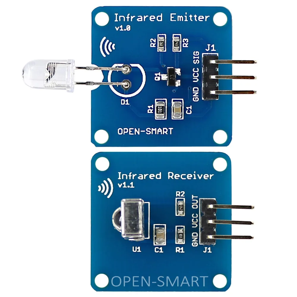1 компл.. Инфракрасный трансивер инфракрасный передатчик ИК Излучатель Модуль + ИК приемник модуль инфракрасный приемник 38 кГц 940nm для Arduino