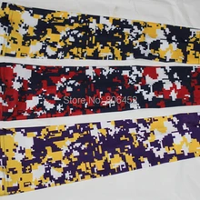 10 шт. Влагоотводящая компрессионная манжета на руку Цифровой Камуфляжный дизайн в различных цветах