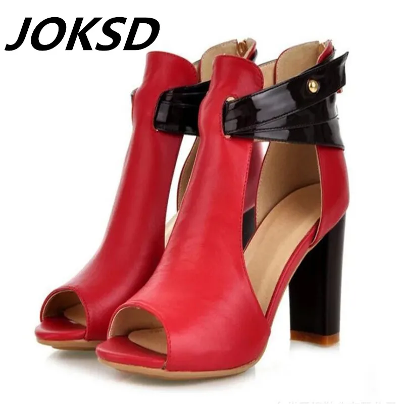 2019 Sexy Heels Women Sandals Summer Shoes Women Open Toe Chunky High