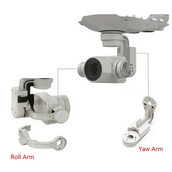 

Original DJI Phantom 4/4 Pro Gimbal Yam Roll Pitch Arm/Motor Gimbal Camera R P Y Bracket Spare Parts for Drone Repairing