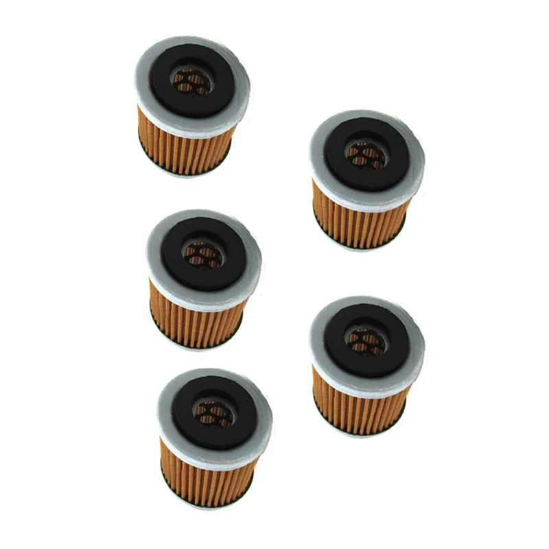 XLSION 5 шт. масляные фильтры для Yamaha YZ426F YZ250F YZ400F TTR250 YFM 350 WR426F WT400F YZ TTR 250 внедорожник