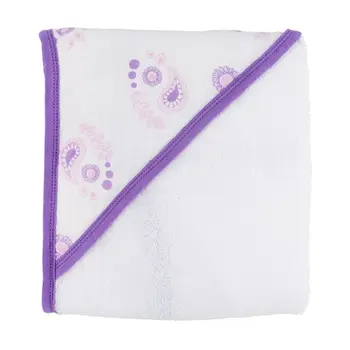 

Towel hood muslin girl Bambino