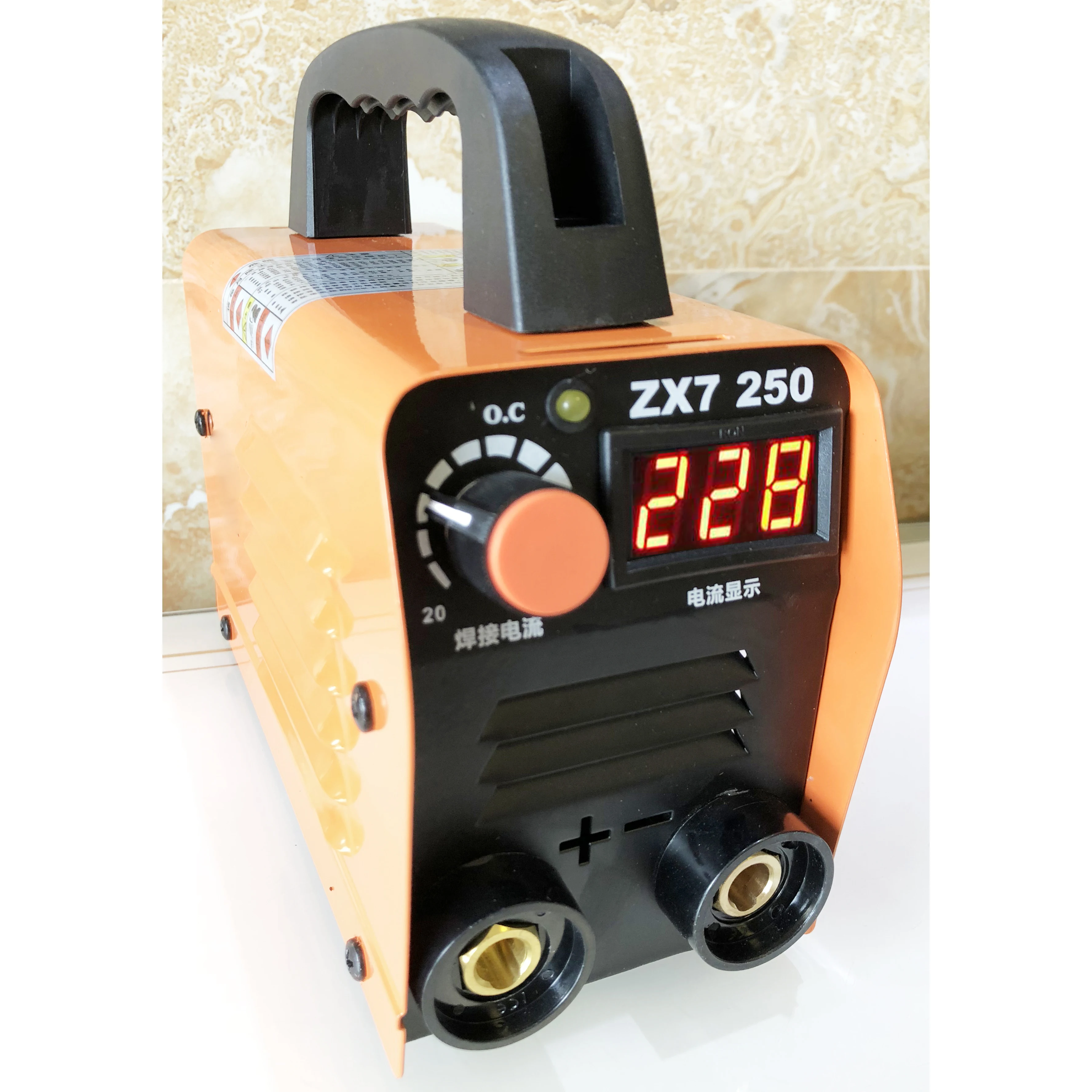 

20-200A 25KVA IP21 Inverter Arc Electric Welding Machine IGBT/MMA/ARC/ZX7 Welder for Welding Electric Working Digital Display