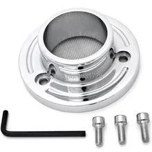 ATV выхлопной наконечник глушитель мощность полированный хром для 2007 Polaris Outlaw 525 со склада выхлопной(не 2008+ Outlaw 525/450