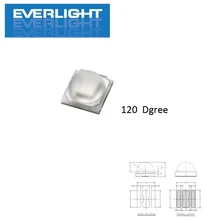 10 шт. UV светильник светодиодный 365nm 3535 SMD 3V 500ma для Светодиодный вспышка светильник s