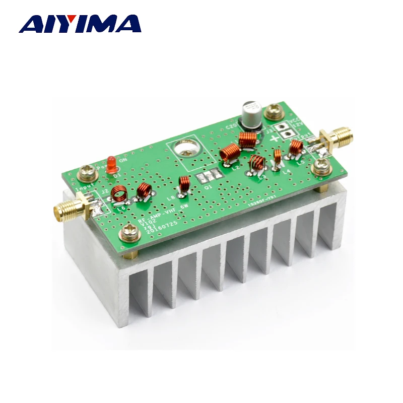 AIYIMA 88 108MHZ 6W VHF Power Amplifier Finish Board For FM Transmitter