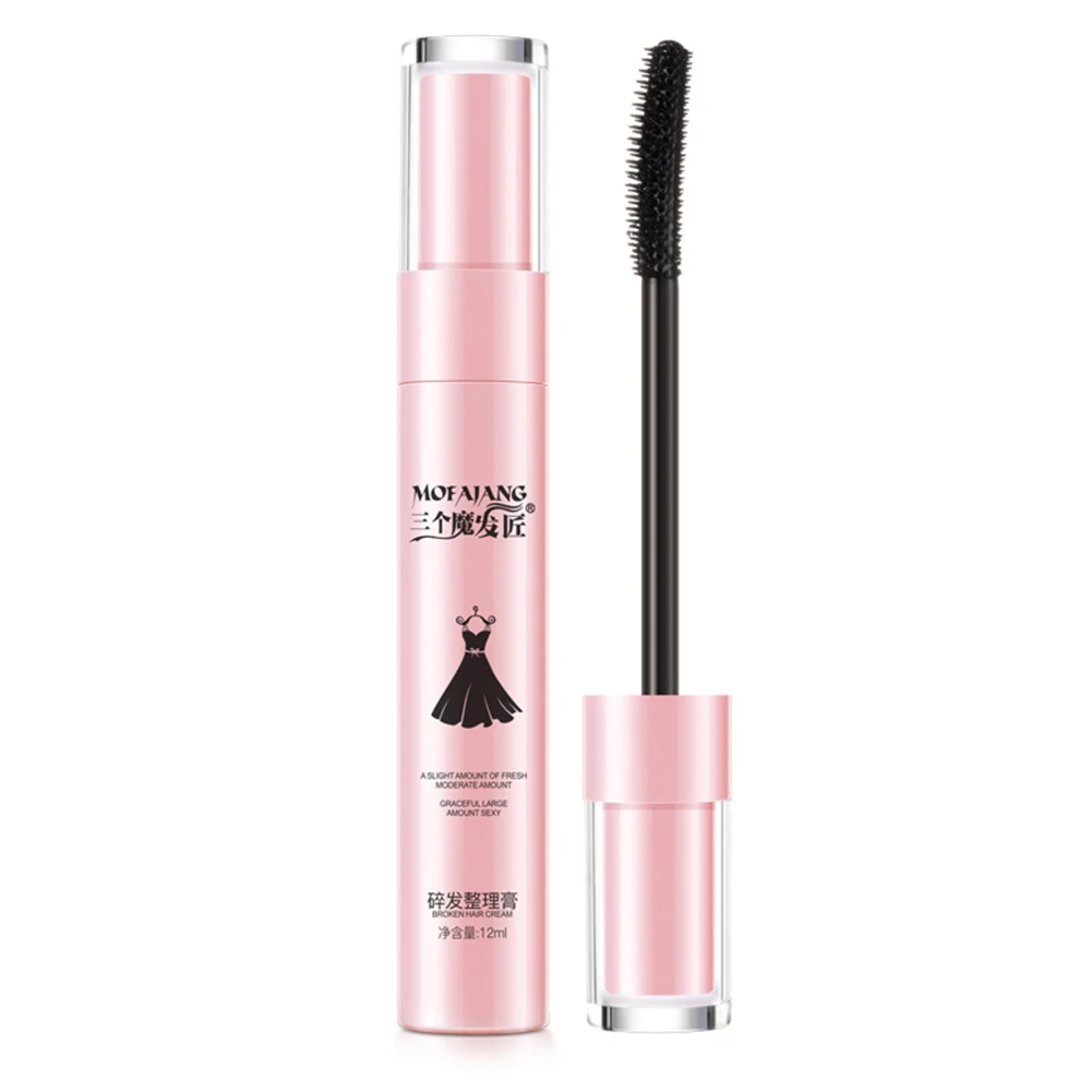35# Portable 12ml Refreshing Broken Hair Finishing Wax Stick Shaping Gel Cream Fixing Bangs Hairstyle Tool