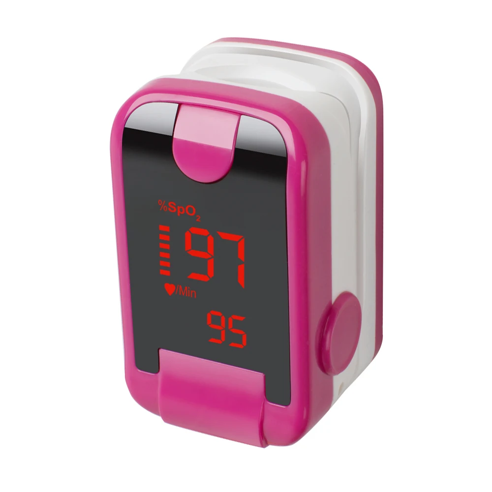 

Fingertip Pulse Oximeter LED Screen Health Care 5 pieces A package