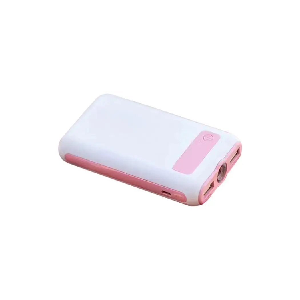 Мода портативный большой емкости двойной USB выход powerbank цифровой дисплей дома