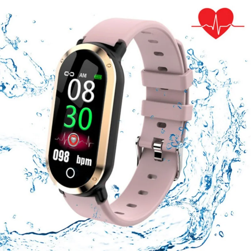 

T1 Smart Wristband Unisex Fitness Tracker Bracelet Heart Rate Blood Pressure Monitor Watch Pedometer Sport Band for IOS Android