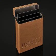 НИСИ 150*150 мм Портативный кожаный фильтр чехол для хранения сумка коробка для 150 мм 100 мм до 6 градуированных квадратных фильтров