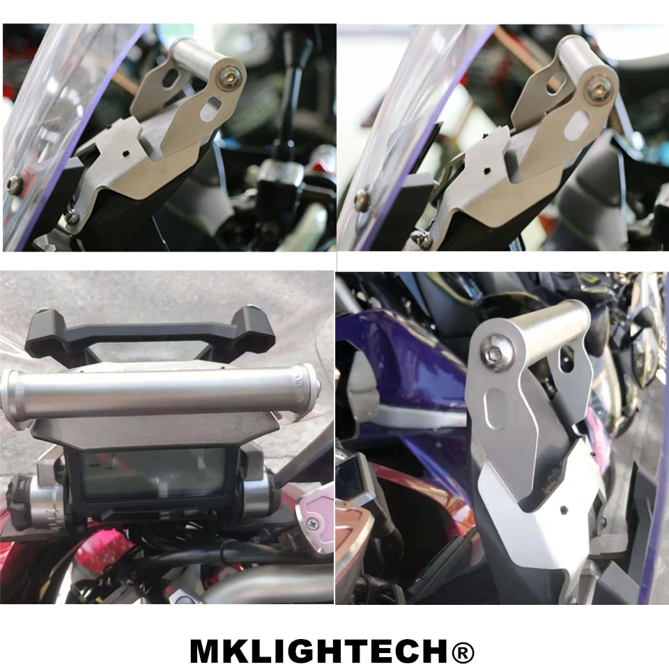 MTKRACING аксессуары для мотоциклов передний кронштейн Подставка для смартфона gps для HONDA X-ADV 750 X ADV300 X ADV 1000