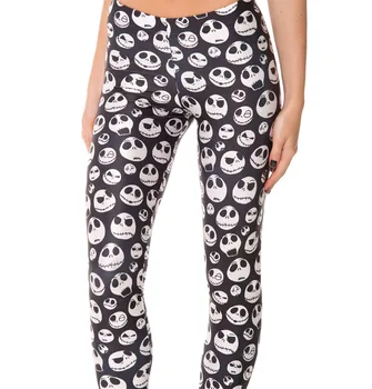 

NEW 3285 sexy girl women Nightmare Christmas Skull Jack Skellington 3D prints polyester fitness Women leggings pants