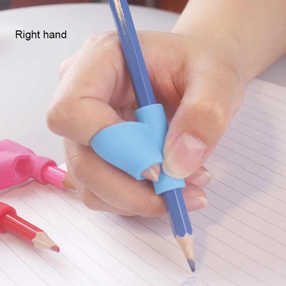 

Silicone Children Writing Posture Correction Device To Hold A Pen Correction Silicone Stationery Set Gifts Child Student