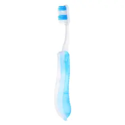 Портативная одноразовая зубная щетка Складная для путешествий кемпинга гигиеническая чистка