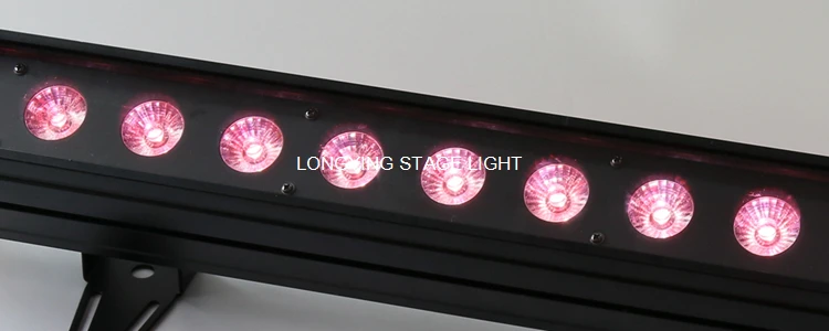 Бесплатная доставка 2 шт./лот 18x10 Вт RGBW 4in1 indoor Шайба стены свет длительный светодиодный прожектор