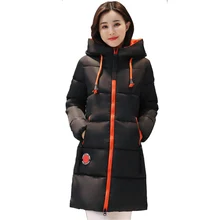 Winter jacket women Thick Women Parkas Hooded Female Outwear Down Cotton Padded Snow Wear outwear winter