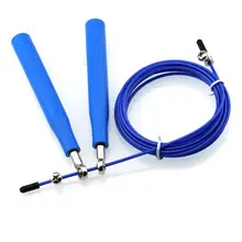 3M 8 Colors Adjustable Skipping Rope Speed Steel Wire Skipping Jump Rope Crossfit MMA Box Gome Gym Fitnesss Equipment