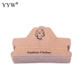 

Paper Necklace Card Sold By Lot 100PCs/Lot