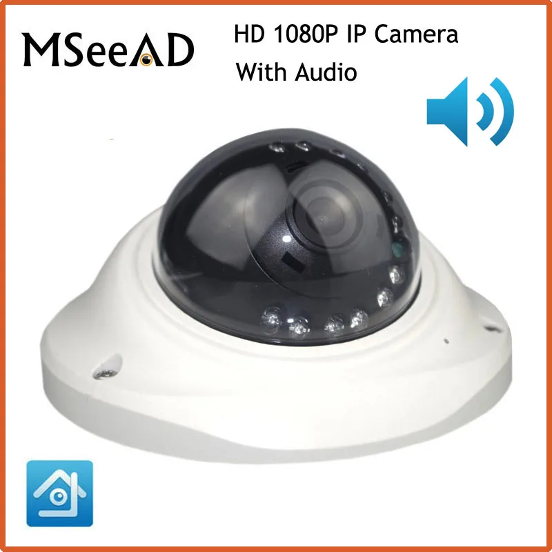 HI3516C FULL HD 1080P IP Camera 2MP Indoor Dome Security Camera IP With Audio IR Cut onvif support android ios mobile