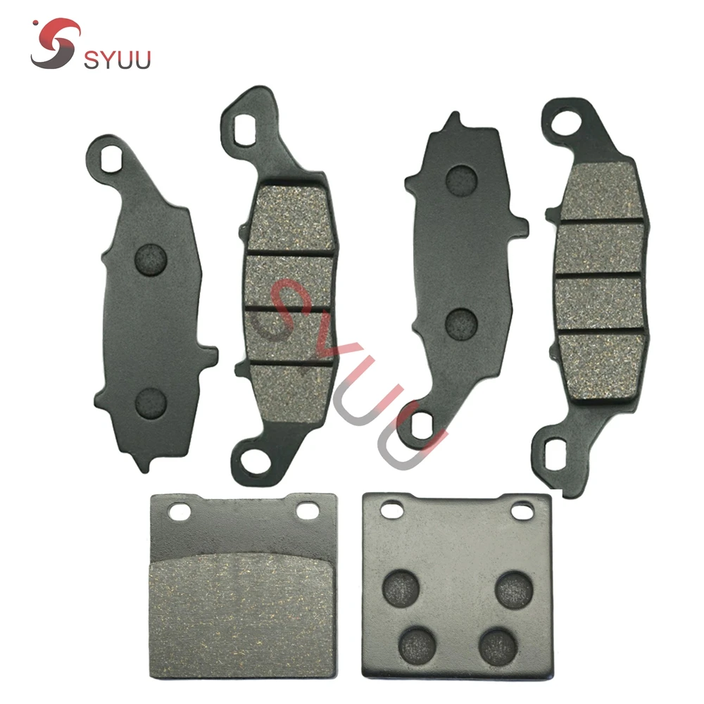 

Motorcycle Front and Rear Brake Pads for Suzuki GSX 600 GSX600 F Katana 1998-2006 Black Brake Disc Pad FA229F FA231F FA063R