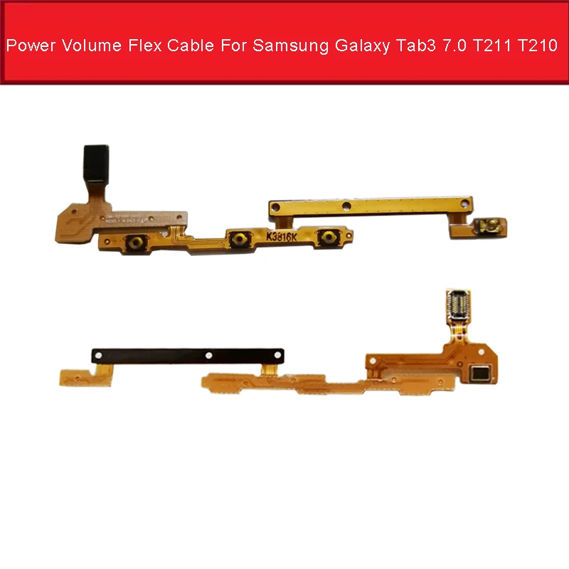 Гибкий кабель с боковой кнопкой питания для Samsung Galaxy Tab3 7 0 T211 T210 кнопка