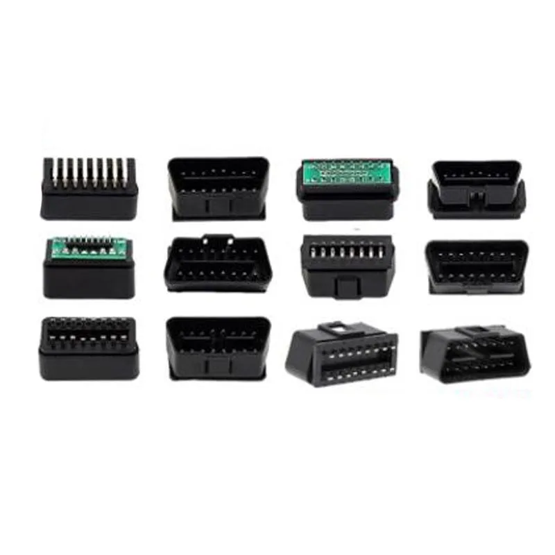 Высокое качество Универсальный 16Pin 16 Pin EOBD2 OBDii OBD II OBD2 J1962 разъем RCA штекер Адаптер