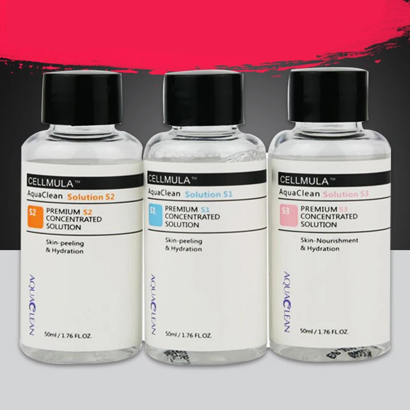 Aqua Peeling Solution 50 мл на бутылку Hydra Dermabrasion Сыворотка для лица очищающая для нормальной кожи