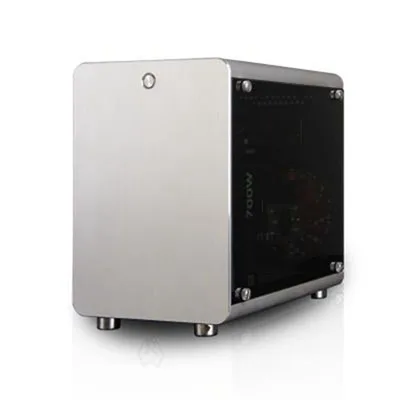 Маленький игровой чехол для компьютера matx корпус настольного пк со средней