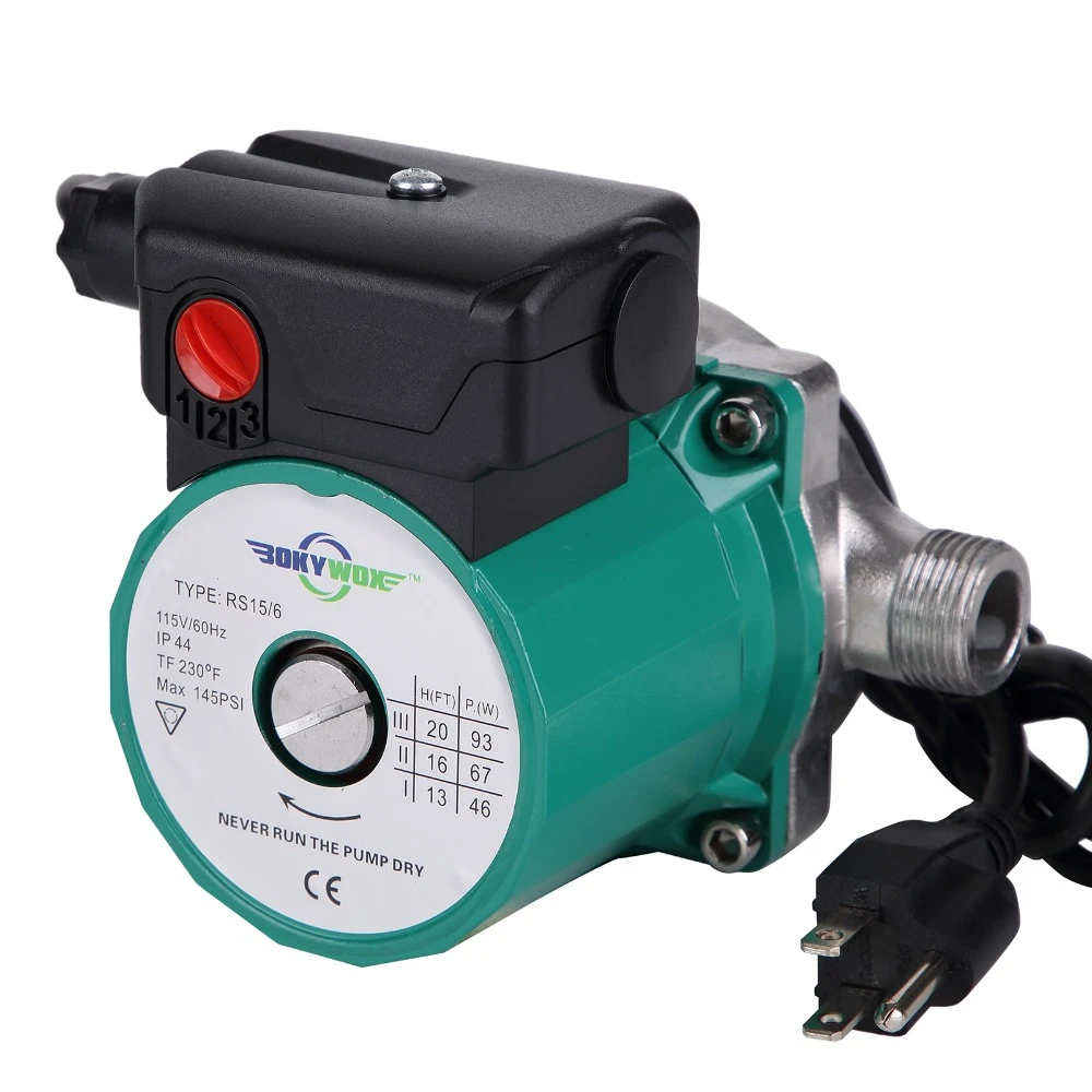 110-120V Automatic Silent Boosting and Circulator Pump 3/4'' Domestic Water Pump 110-120V Automatic Silent Boosting and Circulator Pump 3/4'' Domestic Water Pump