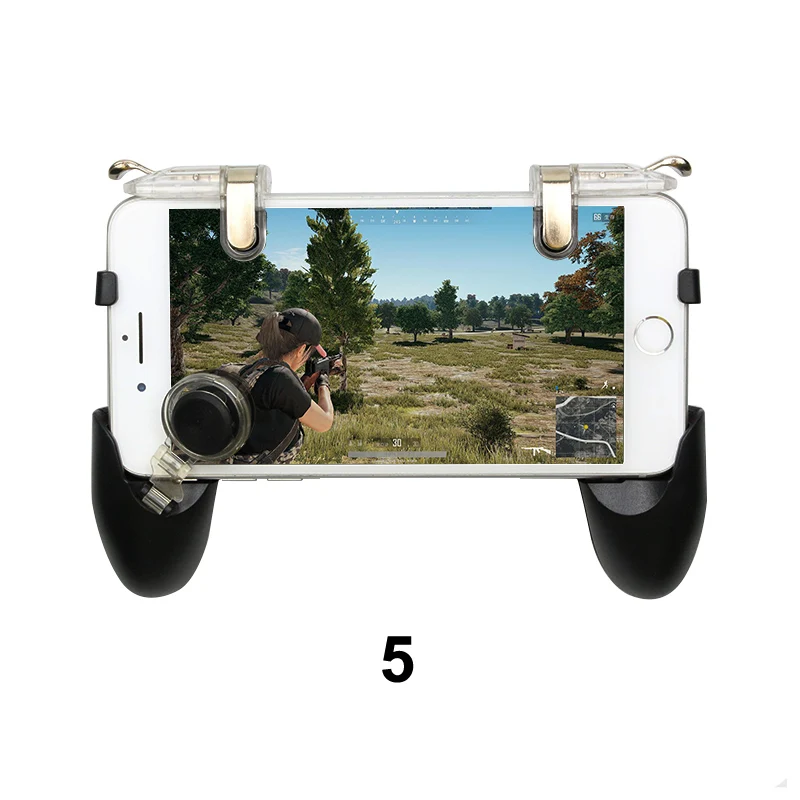 Pubg Trigger For Game Gamepad For Mobile Phone Game Controller l1R1 Shooter Trigger Fire Button For IPhone For Knives Out - Color: 1