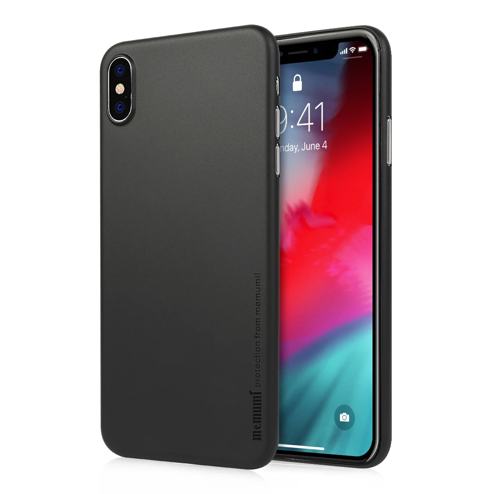 Чехол memumi для iPhone XS Max 6 5 2018 Ультратонкий матовый полипропиленовый чехол 0 3 мм Xs