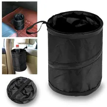 Мини всплывающий мусорник в автомобиль черный ящик для хранения мусора складная корзина для мусора для путешествий корзина для мусора автомобильный портативный мусорный ящик аксессуары для автомобиля