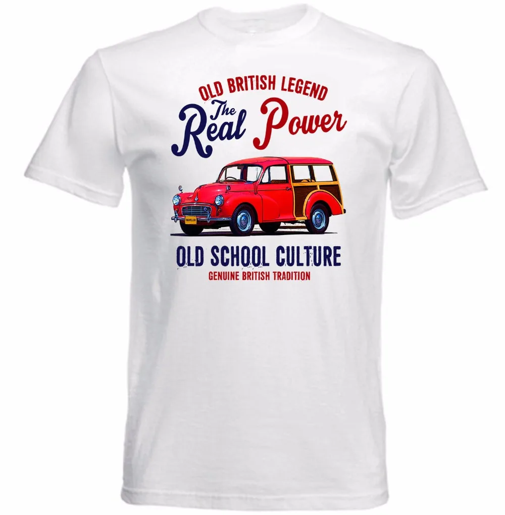 Can be personalised with your car MORRIS 1000 T SHIRT TRAVELLER or VAN 